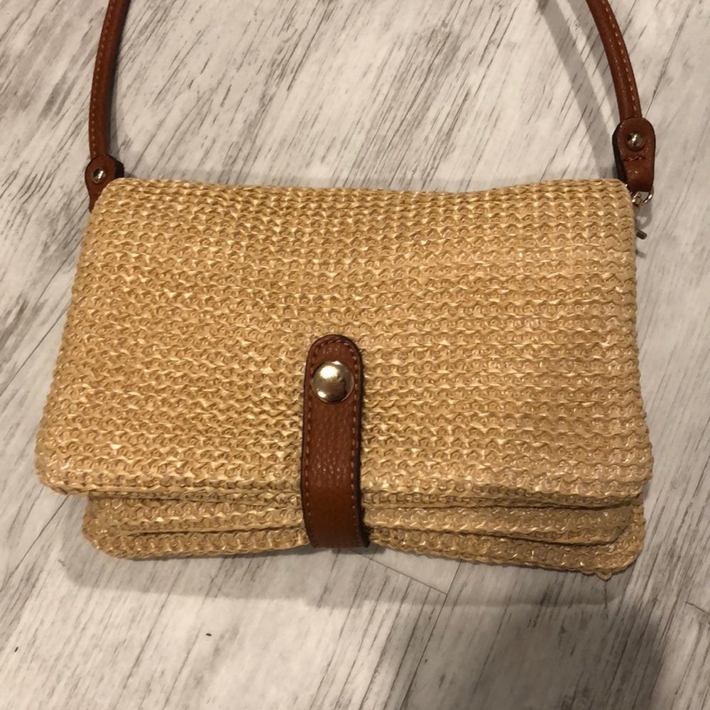 Straw Crossbody Bag